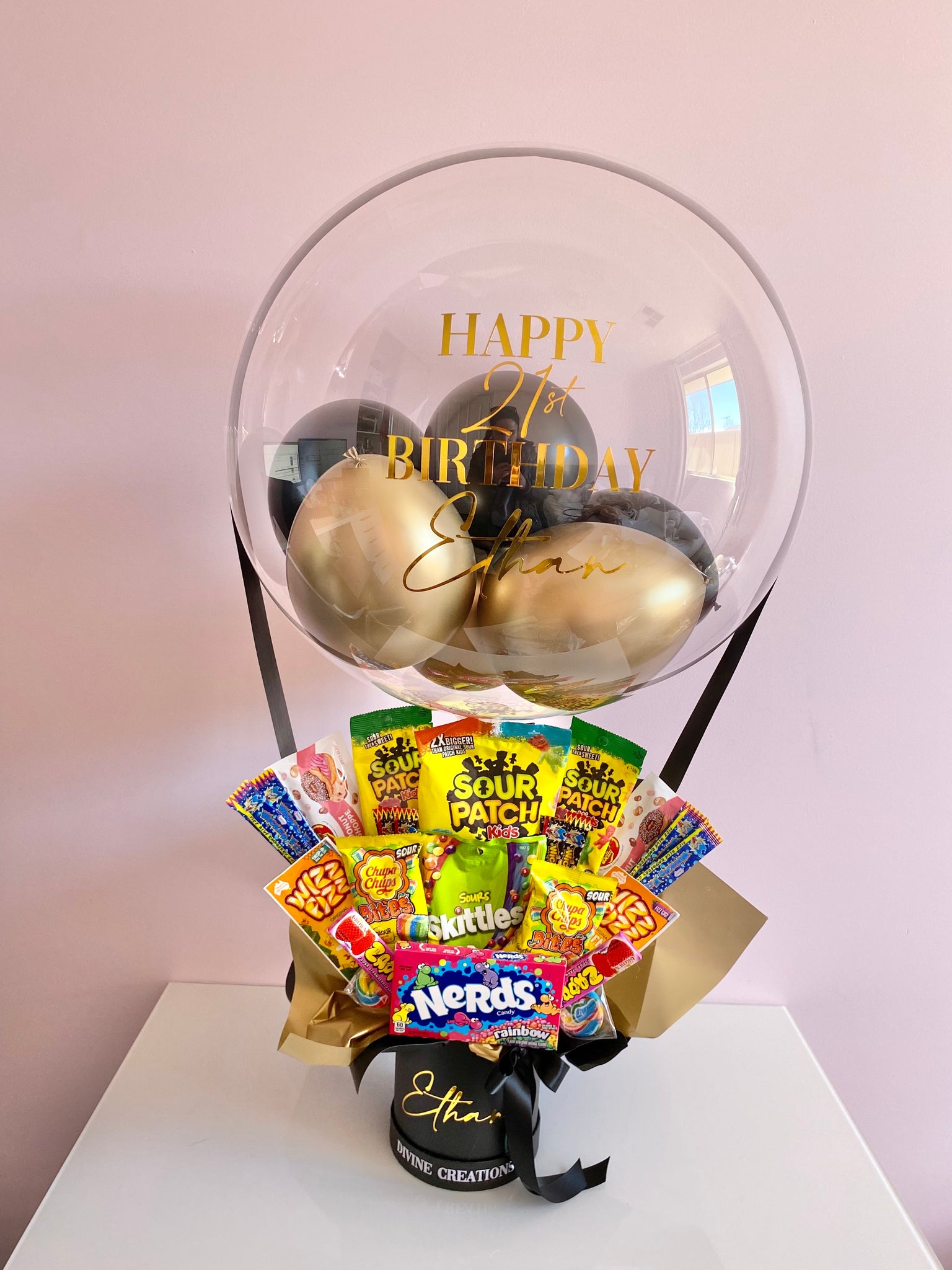 Lolly Box with Balloon