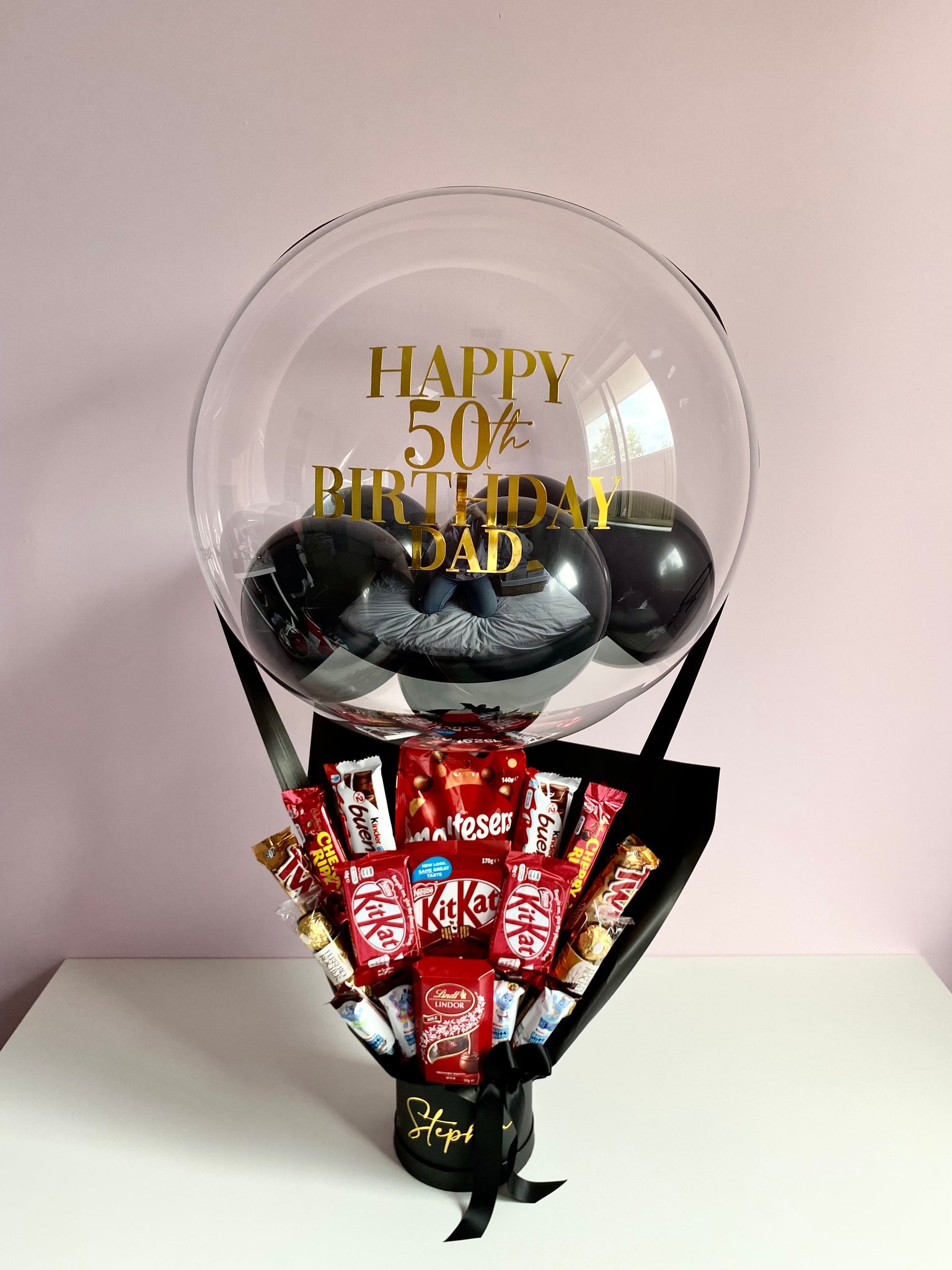 Chocolate Box with Balloon